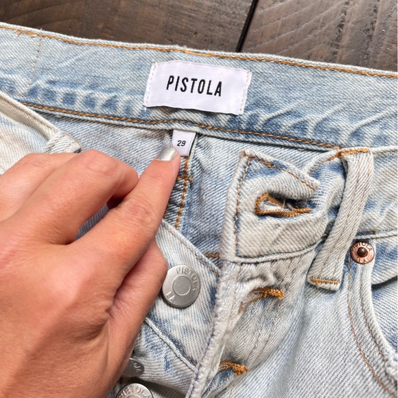 Pistola High Waist Straight Leg Jeans - Picture 5 of 9